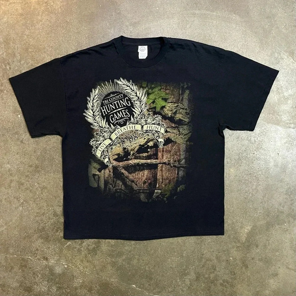 Vintage Mossy Oak Faded Outdoor Distressed Retro T Shirt Hunting - Picture 1 of 8